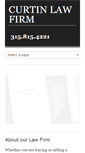 Mobile Screenshot of curtinlawpc.com